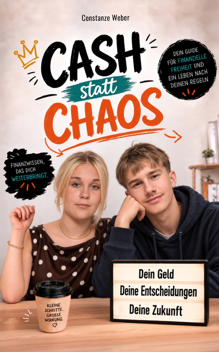 Buchcover „Cash statt Chaos“ von Constanze Weber